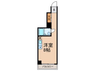 池袋アビタシオン（1002）の物件間取画像